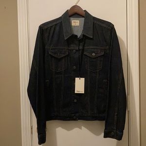 NWT Gap Denim oversized boyfriend jean jacket